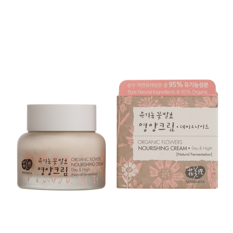 Organic Flowers Nourishing Cream - Whamisa
