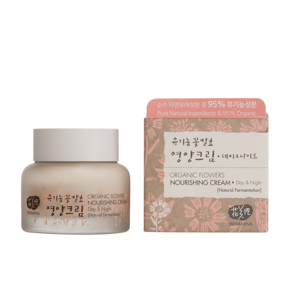Organic Flowers Nourishing Cream - Whamisa